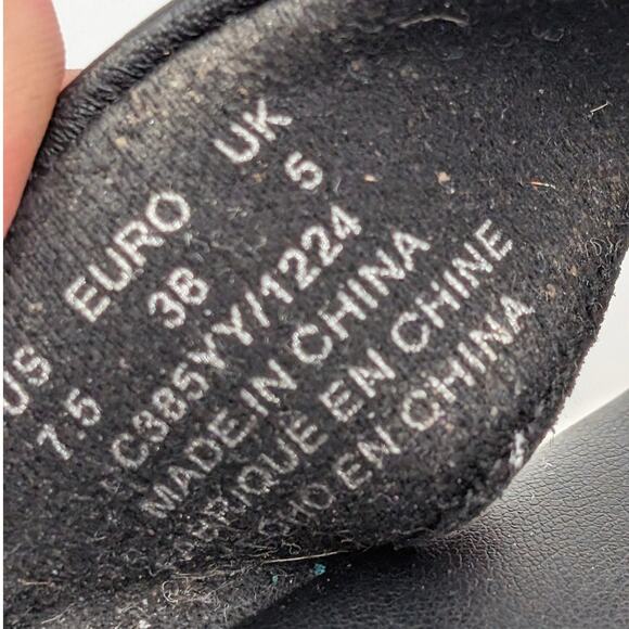 Kelsi Dagger Gigi Platform Wedge Flip Flop Sandal Women's Black Size US7.5 EU38 - Picture 8 of 11